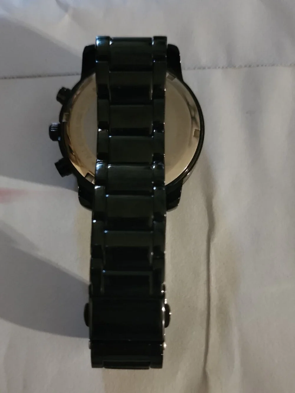 Silpada Black Crystal Accent Women's Watch